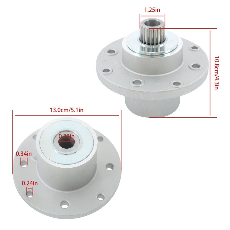 Deck Spindle For MTD Cub Cadet 918-05125 918-04430 918-04634 01003532 918-05132 gallery
