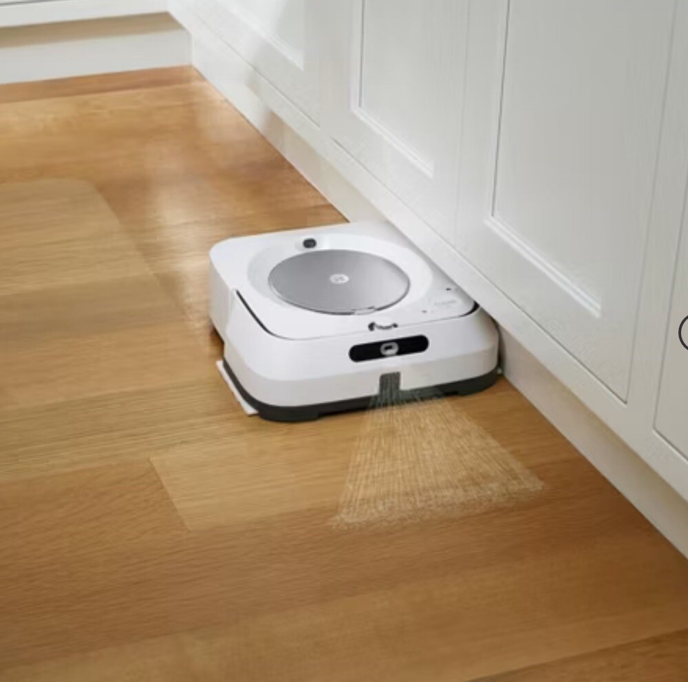 🤖iRobot Braava Jet M6 M6110 Wi-Fi Connected Robot Mop - White🤖 gallery