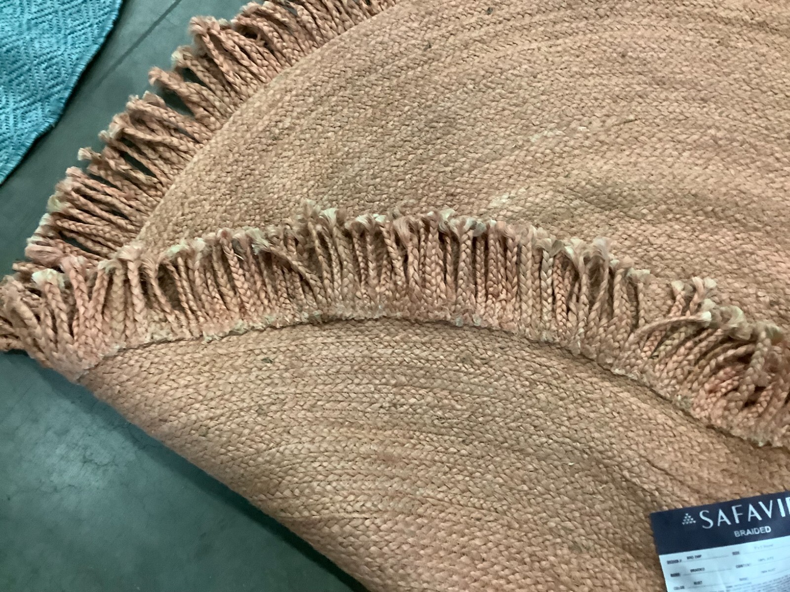 RUST 5' X 5' RD Flaw in Rug, Reduced Price 1172674168 BRD259P-5R gallery
