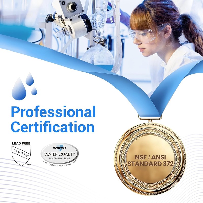 Filterlogic NSF/ANSI 42&372 Certified Water Filter,Replacement for Berkey®(4) gallery