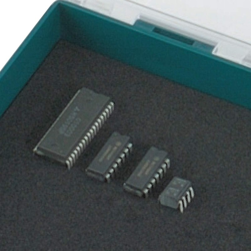ENGINEER IC Storage Box Anti-Static Plastic Body KP-51 Antistatic Plastic JPN gallery