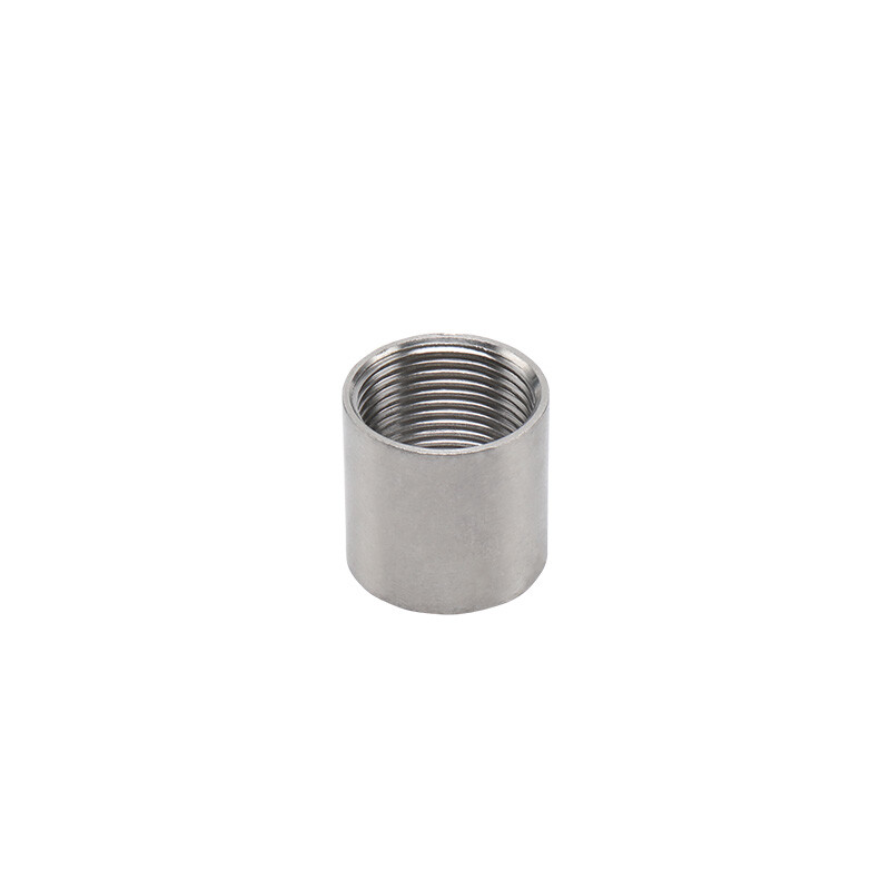 Round Female Thread Connector A2 Stainless Steel 304 Fittings BSP Straight Pipe gallery