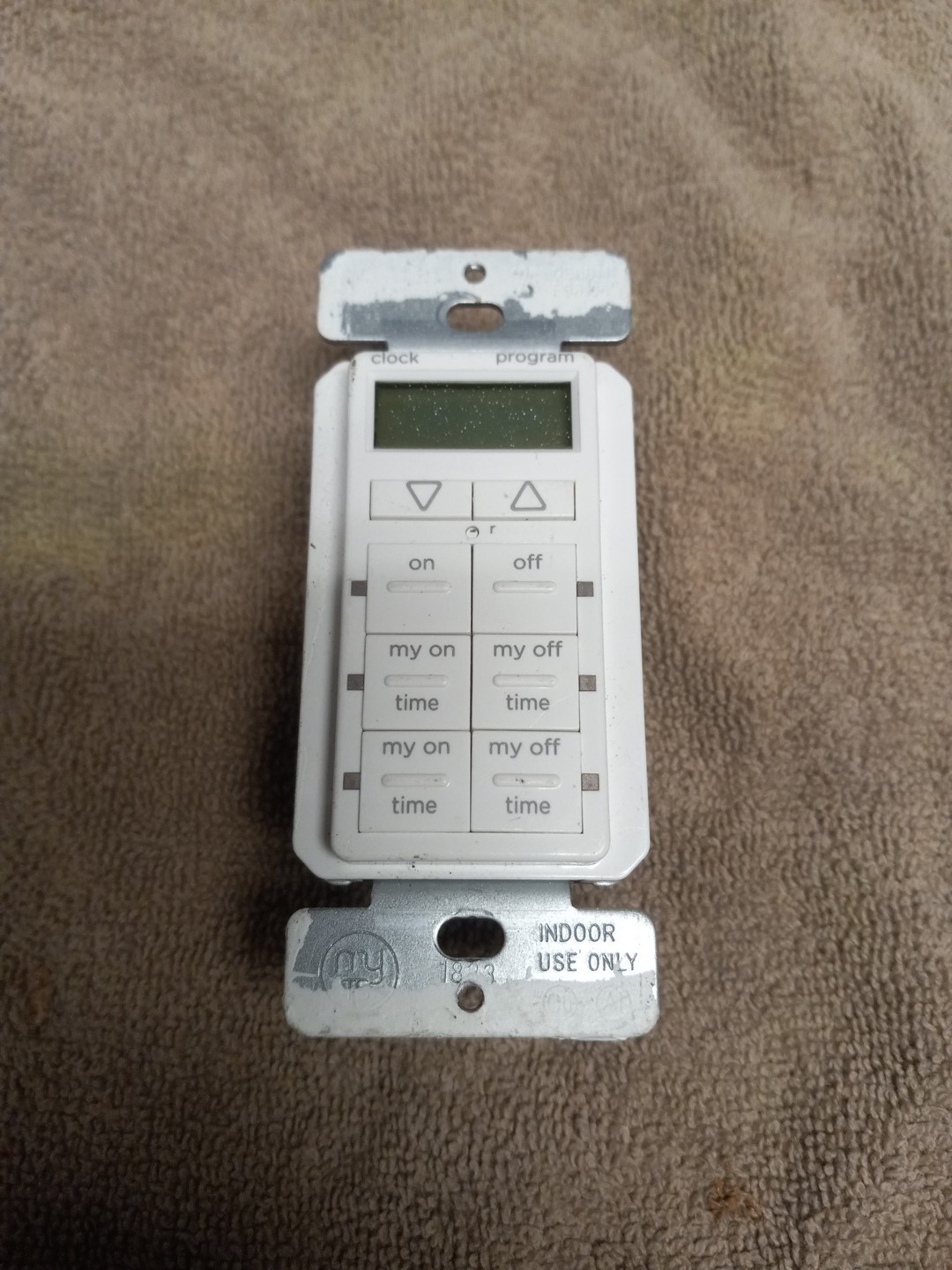 My Touch Smart In Wall Digital Timer & Enerlites 2-Gang 24-Hours White gallery