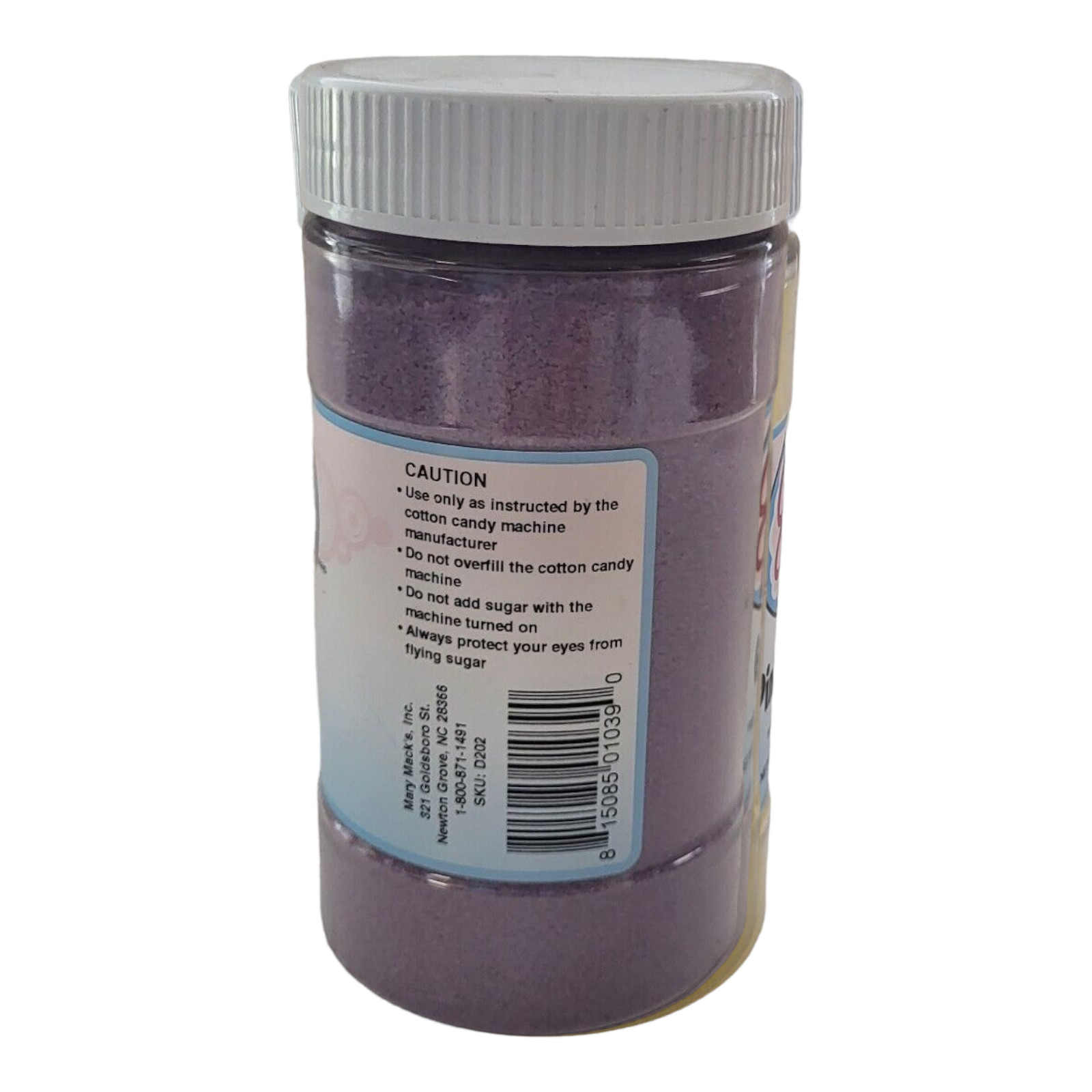 Cotton Candy Express GRAPE Floss Sugar Ready to Use 11oz Jar, 20-30 Servings gallery