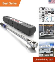 Versatile 1/2 Inch Torque Wrench 25-250 ft-lb with High Precision Calibration gallery