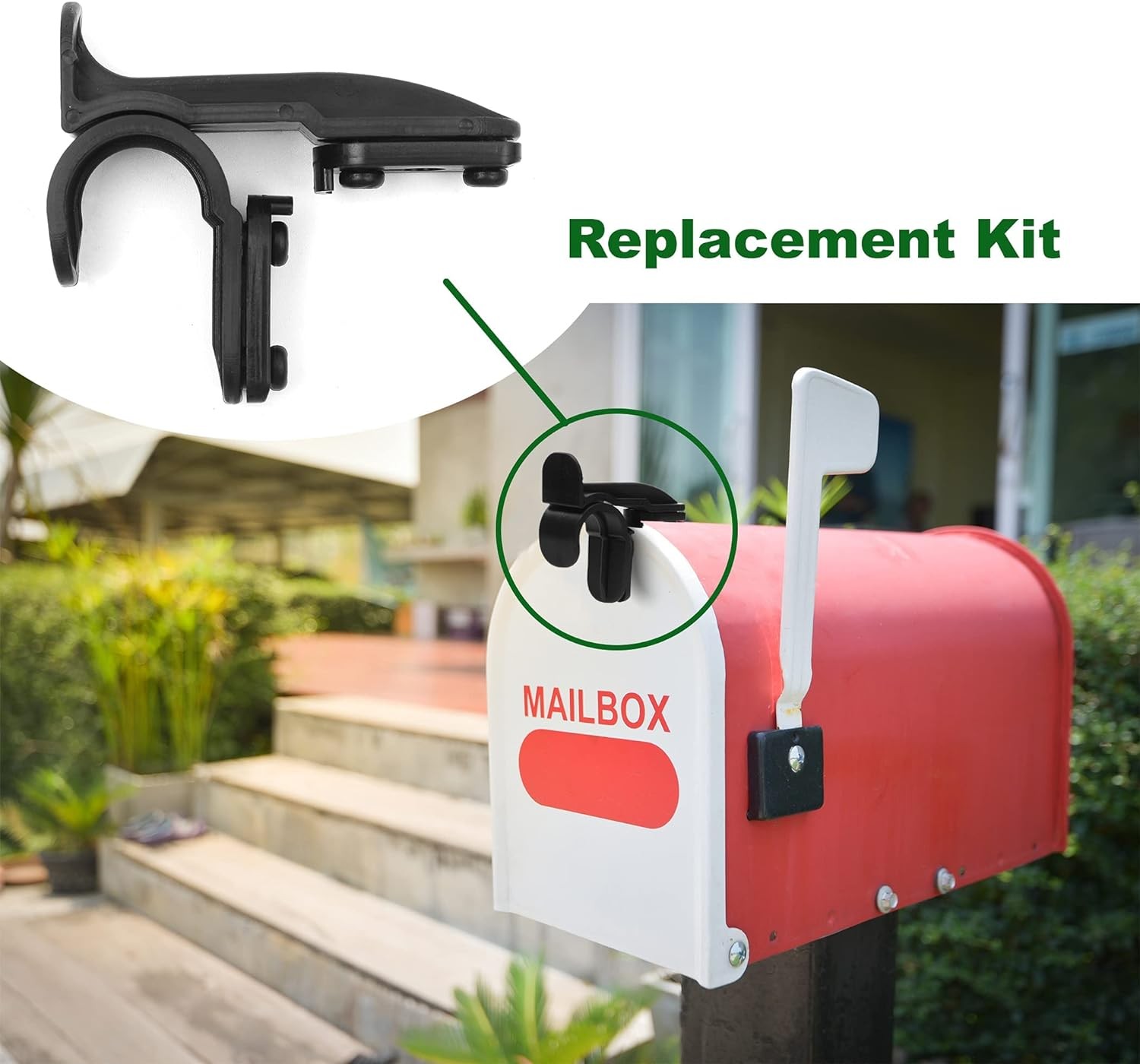 TonGass Mailbox Latch Clips Replacement Compatible with Group Standard... gallery