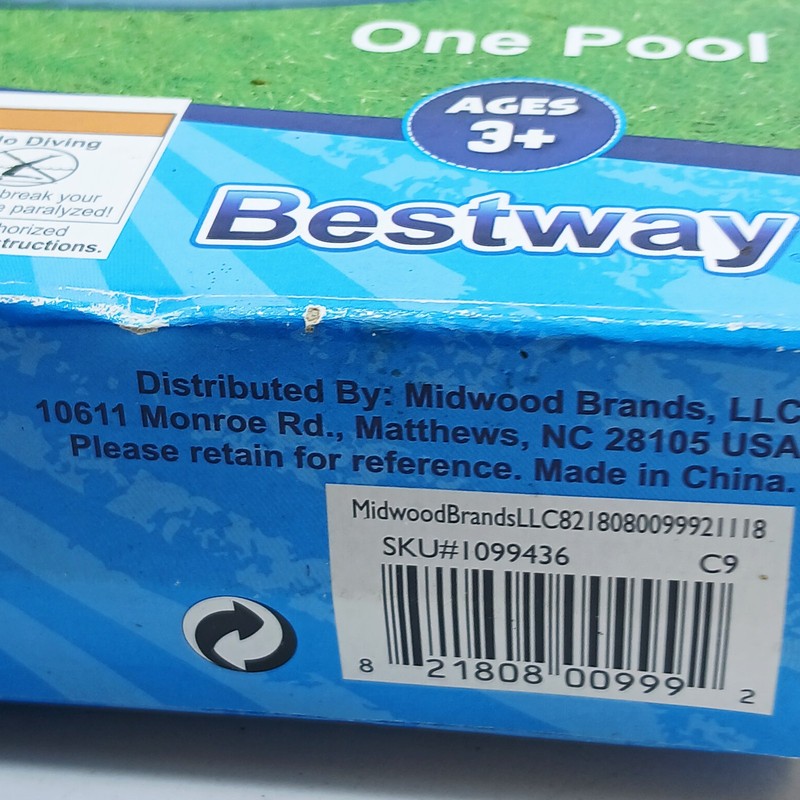 Splash Time Fun Pool Pad Wading Pool 60in X 15in H2O Go Underwater Adventure gallery
