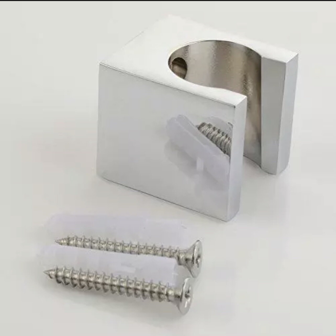 Shower Head Holder Metal Wall Mount Handheld Shower Bracket 32x24x37mm gallery