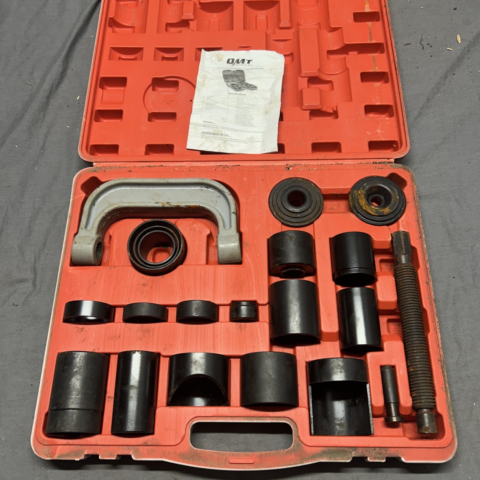 21PCS C-PRESS BALL JOINT MASTER SET SERVICE KIT REMOVE / INSTALLER 2/4 AUTO gallery