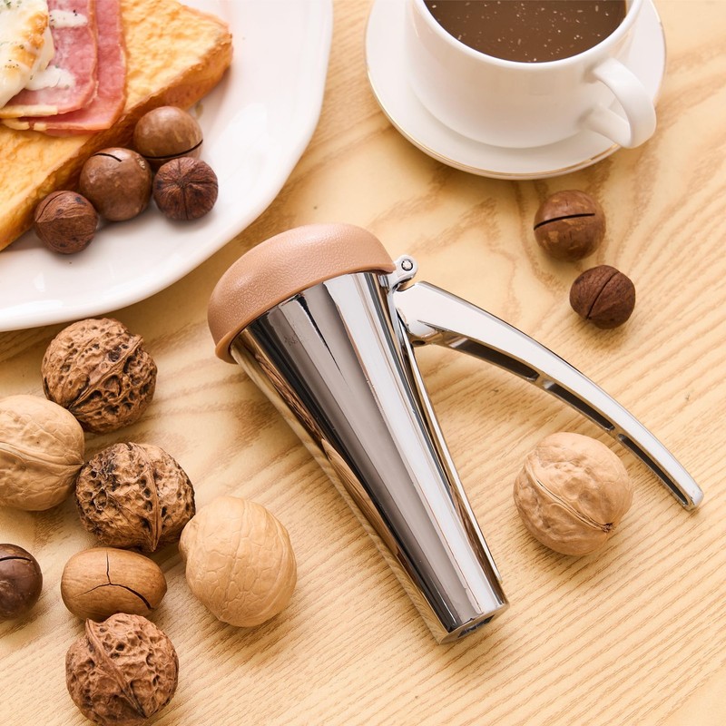 Nutcracker: Effortlessly Cracks Large to Medium Nuts, Heavy Duty Nut Cracker ... gallery