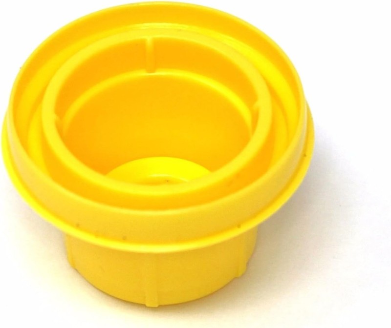 10 Pack Replacement YELLOW SPOUT CAPS Top Hat Style fits # 900302 Yellow gallery