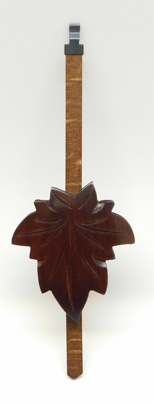 Cuckoo Clock Maple Leaf Pendulum NEW Brown Walnut Stain CHOOSE FROM 3 SIZES gallery
