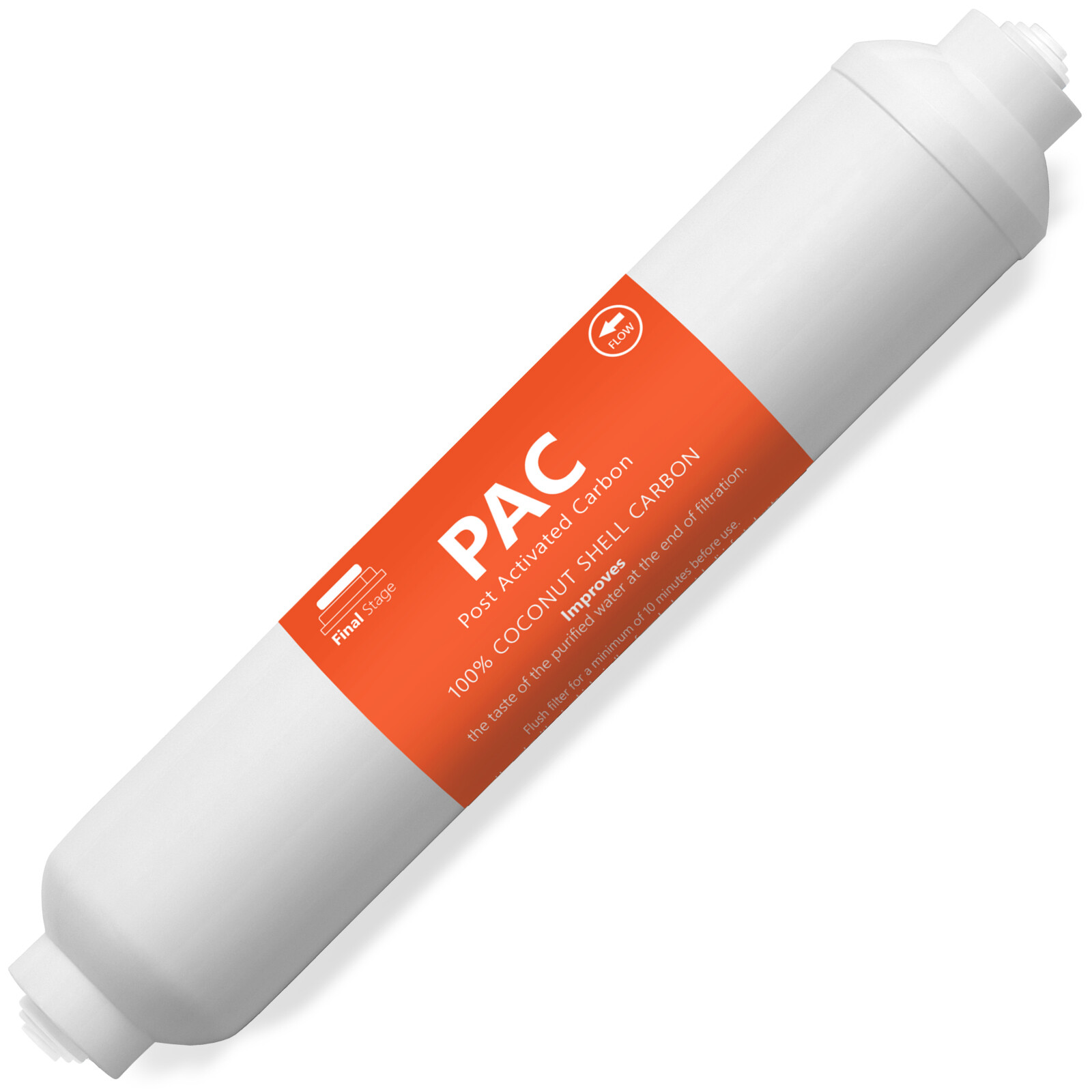 Post Activated Carbon Water Filter Replacement – Inline 5 Micron – PAC gallery