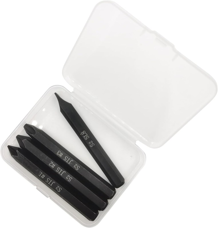 JIS B4633 Impact Screwdriver Bits Set 5/16" Hex S2 Steel 75mm Japanese Vehicles gallery
