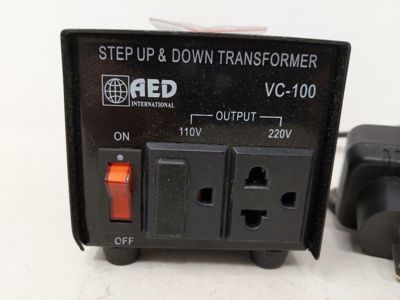 AED International Step Up & Down Transformer VC-100 - 110-240V gallery