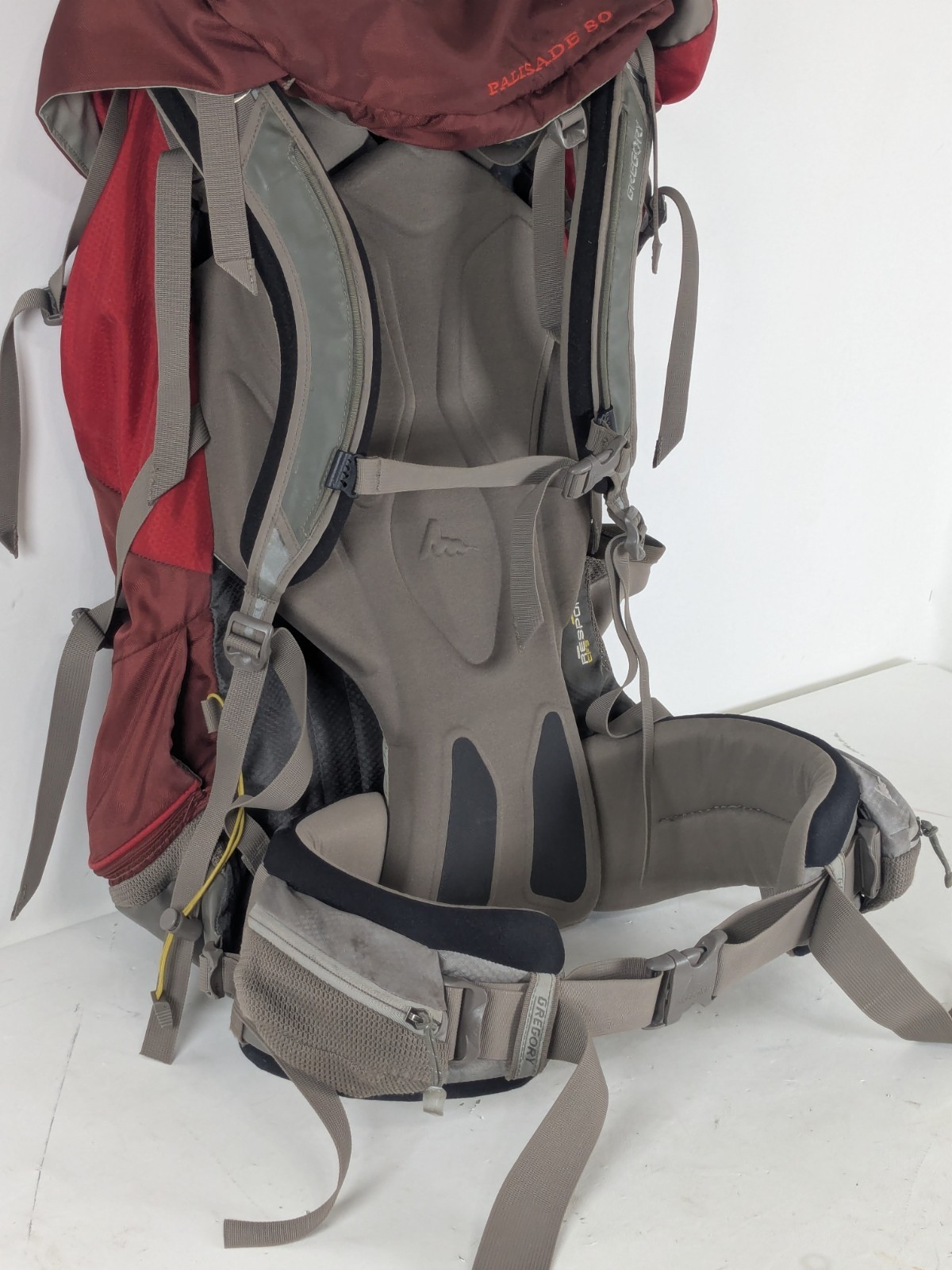 Gregory Palisade 80L Internal Frame Backpacking Backpack Sz M Red Black 4