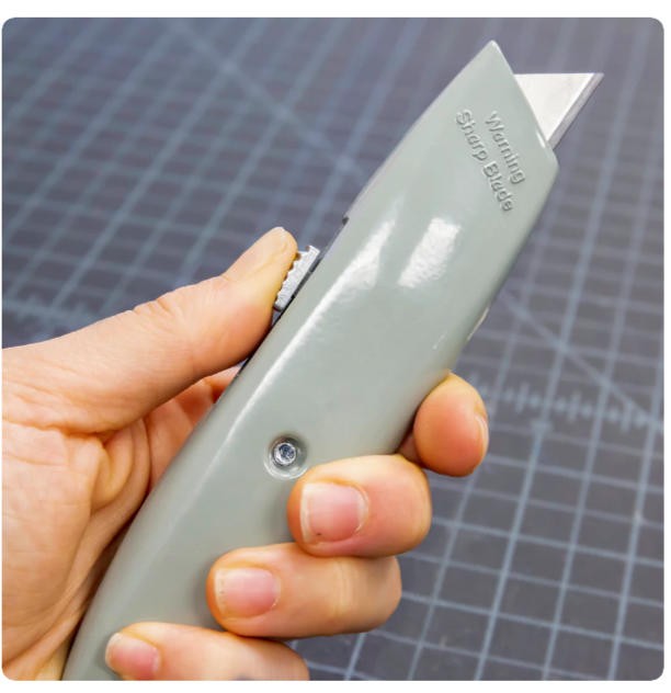 BAZIC Retractable Multipurpose Utility Knife, Box Cutter, Box Knife gallery