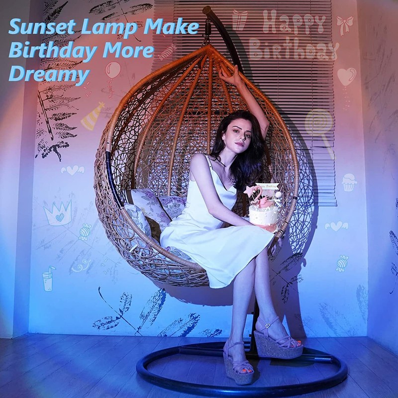 Sunset Lamp Projection, 2nd Generation Sunset Lamp, Sunrise Lamp Projector LED gallery