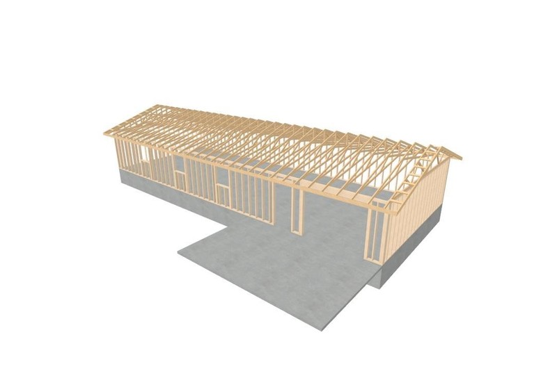 blueprin60’x24’ Garage Blueprints – Large Detached Garage Plans for Workshop gallery