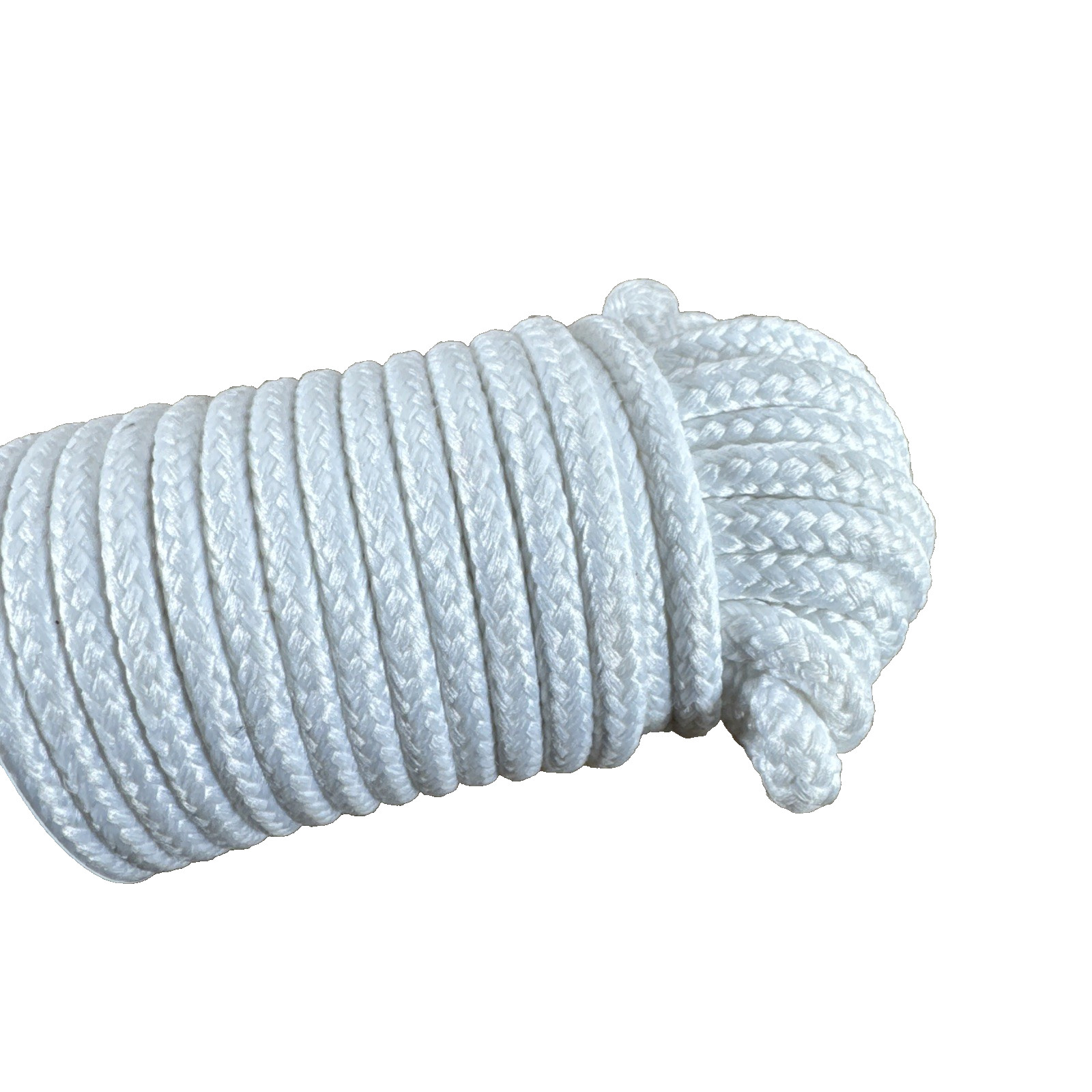 NEW Hyper Tough Poly Blend Diamond Braid Rope White 7/32" x100' 24lbs Load Limit gallery