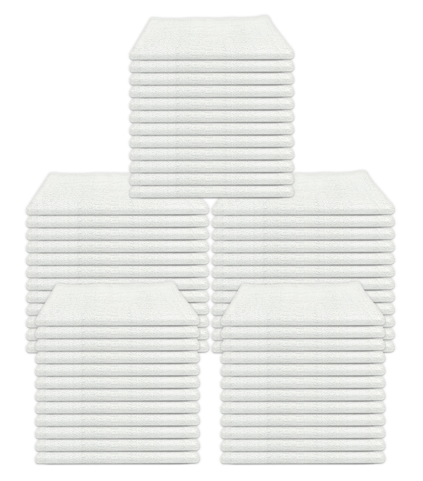 NEW 60 PACK 5 DOZEN WHITE KITCHEN CLEANING BAR TOWELS BARMOPS HEAVY DUTY 16X19 gallery