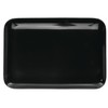 HUBERT® Black Melamine Serving Tray - 11 3/8" L x 8" W gallery