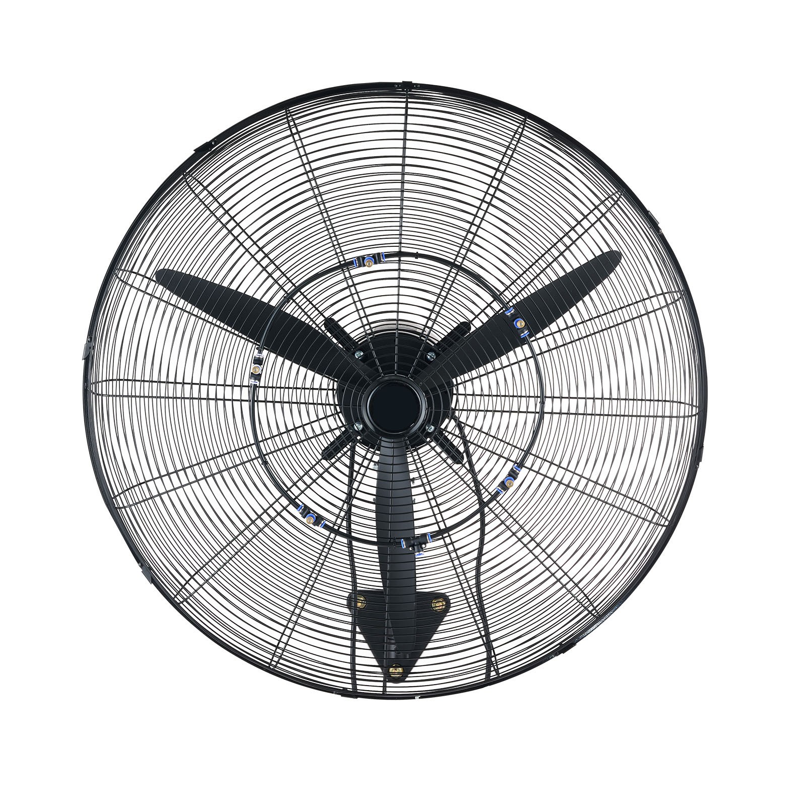 Uimoso 30-Inch Wall-Mounted Oscillating Fan with Mist, 3 Speeds, IP44 for Garage gallery