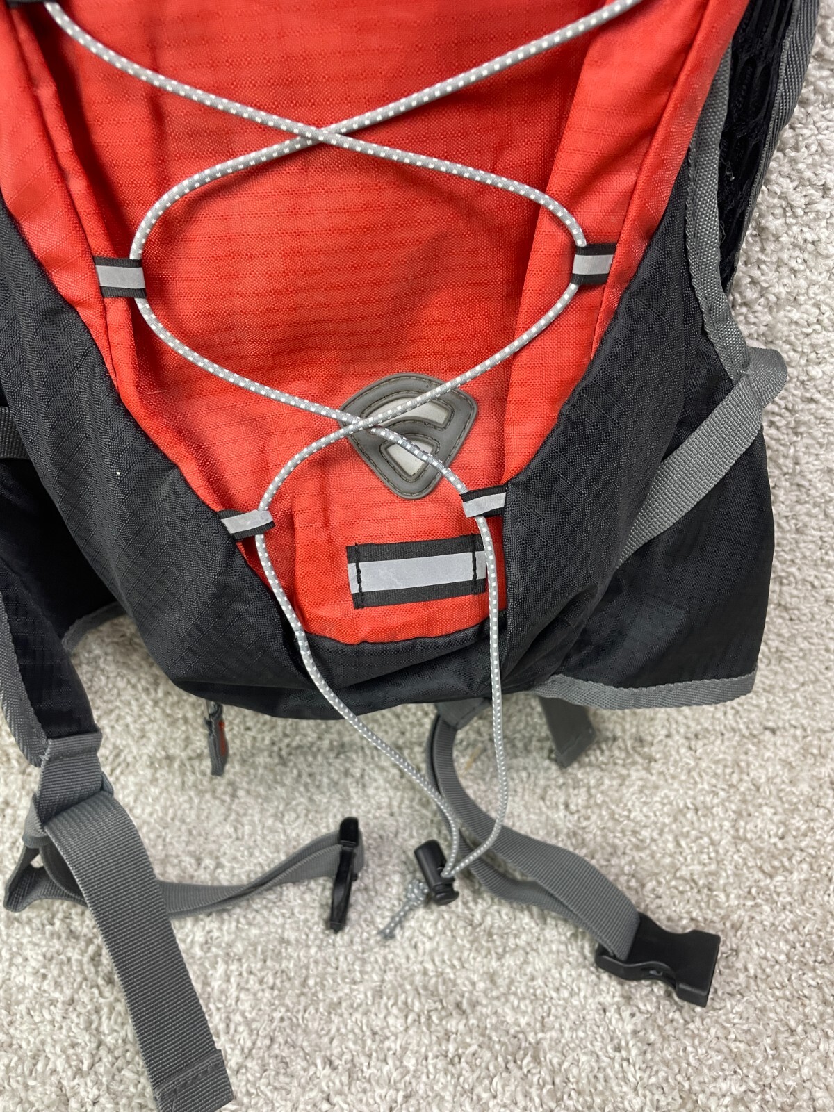Crane Sports Hydro Backpack Padded Quilted Back Panel Reflective Ribbon Loop 5