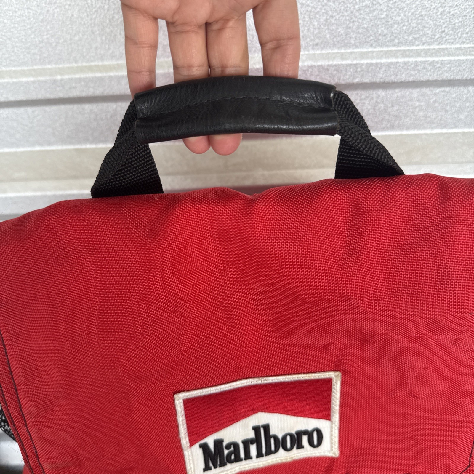 Vintage Marlboro Red Camping Backpack 5