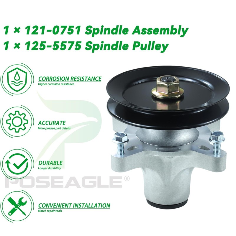 POSEAGLE 121-0751 Spindle 1xSpindle+1x125-5575, A13 1xSpindle+1x125-5575 gallery