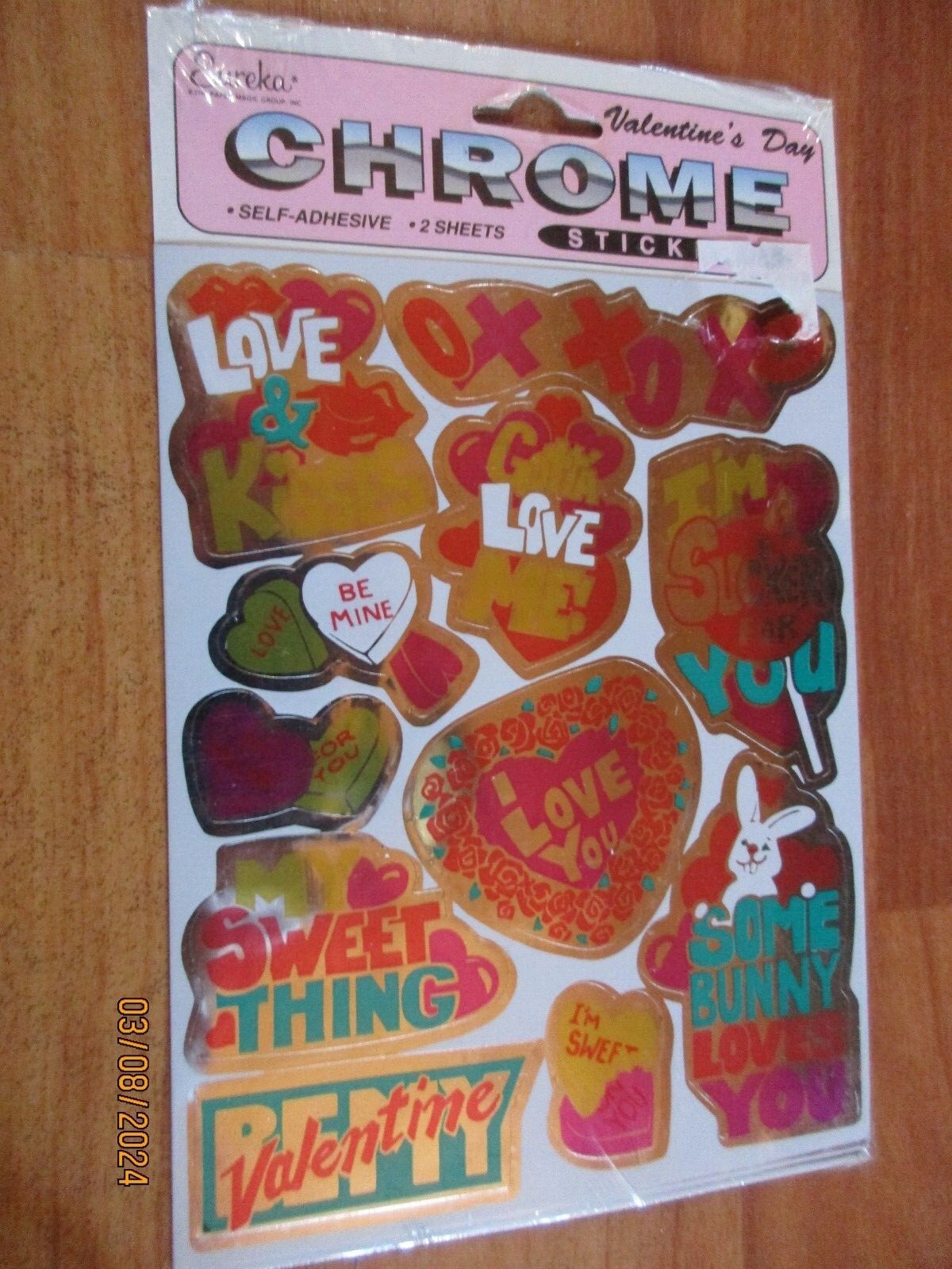 Valentines Stickers Varied Vintage U Pick NOT a LOT gallery