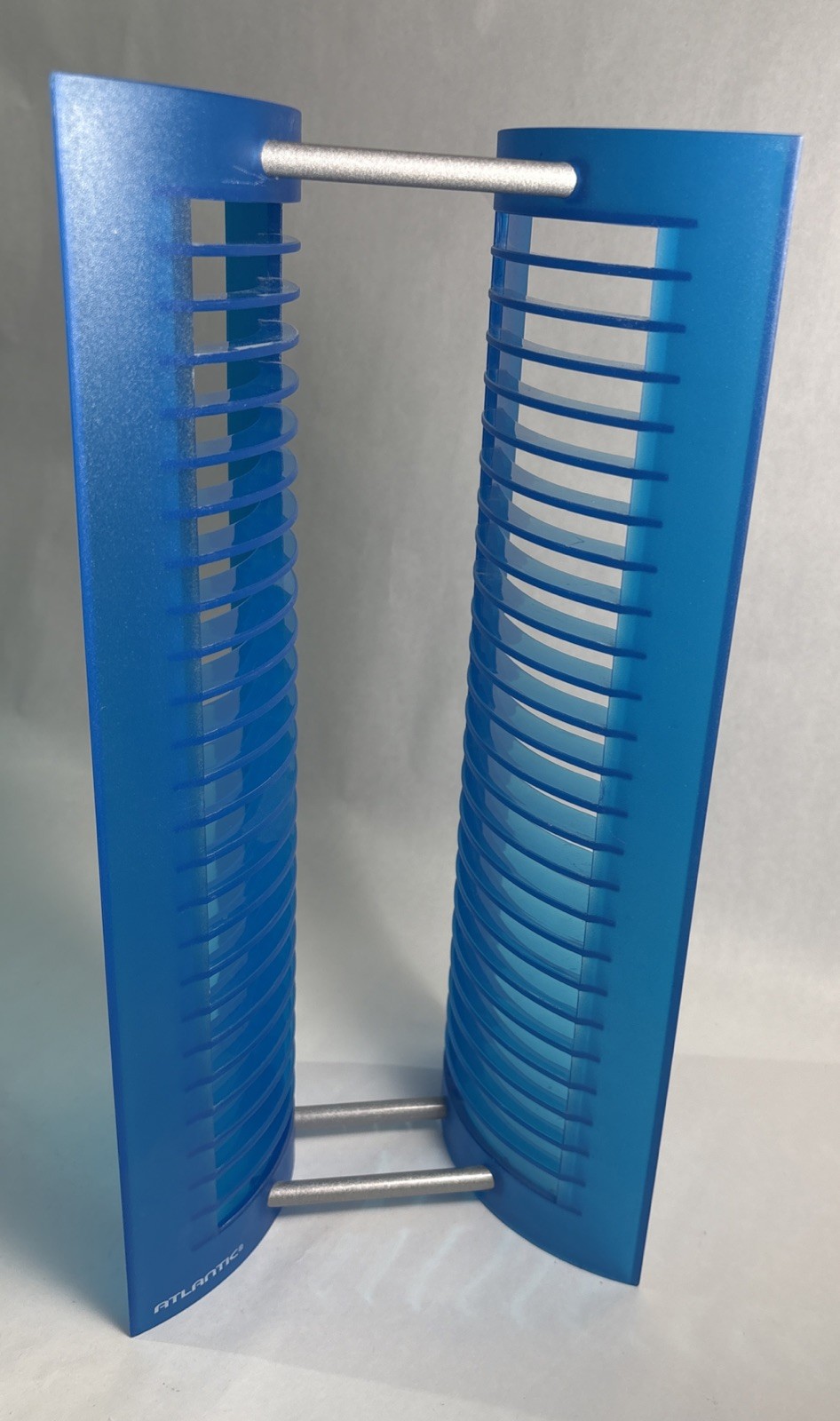 Atlantic CD Tower Storage - Futuristic Modern - Electric Blue - Fits Up To 25 gallery