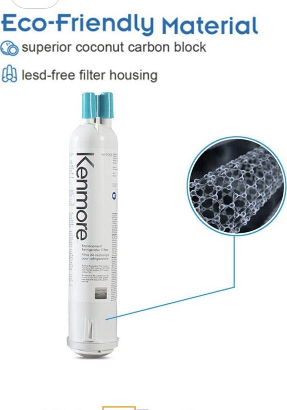 2 Pack Kenmore 9083 Replacement Refrigerator Cartridge Water Filter 469083 9020 gallery