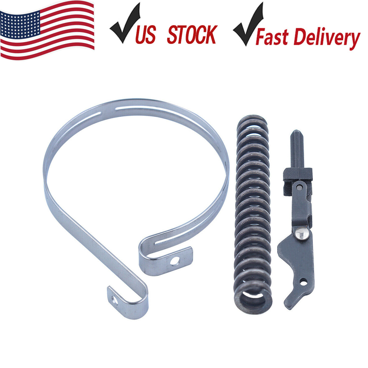 Chain Brake Band Spring Knee Joint For Husqvarna 36 41 136 137 141 142 Chainsaw gallery