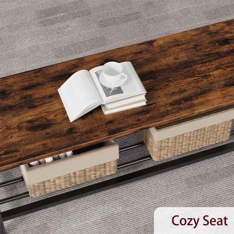 🔥Kitchen Table and 2 Chairs with Storage Bench Dining Table Set for 4 Dining Se gallery