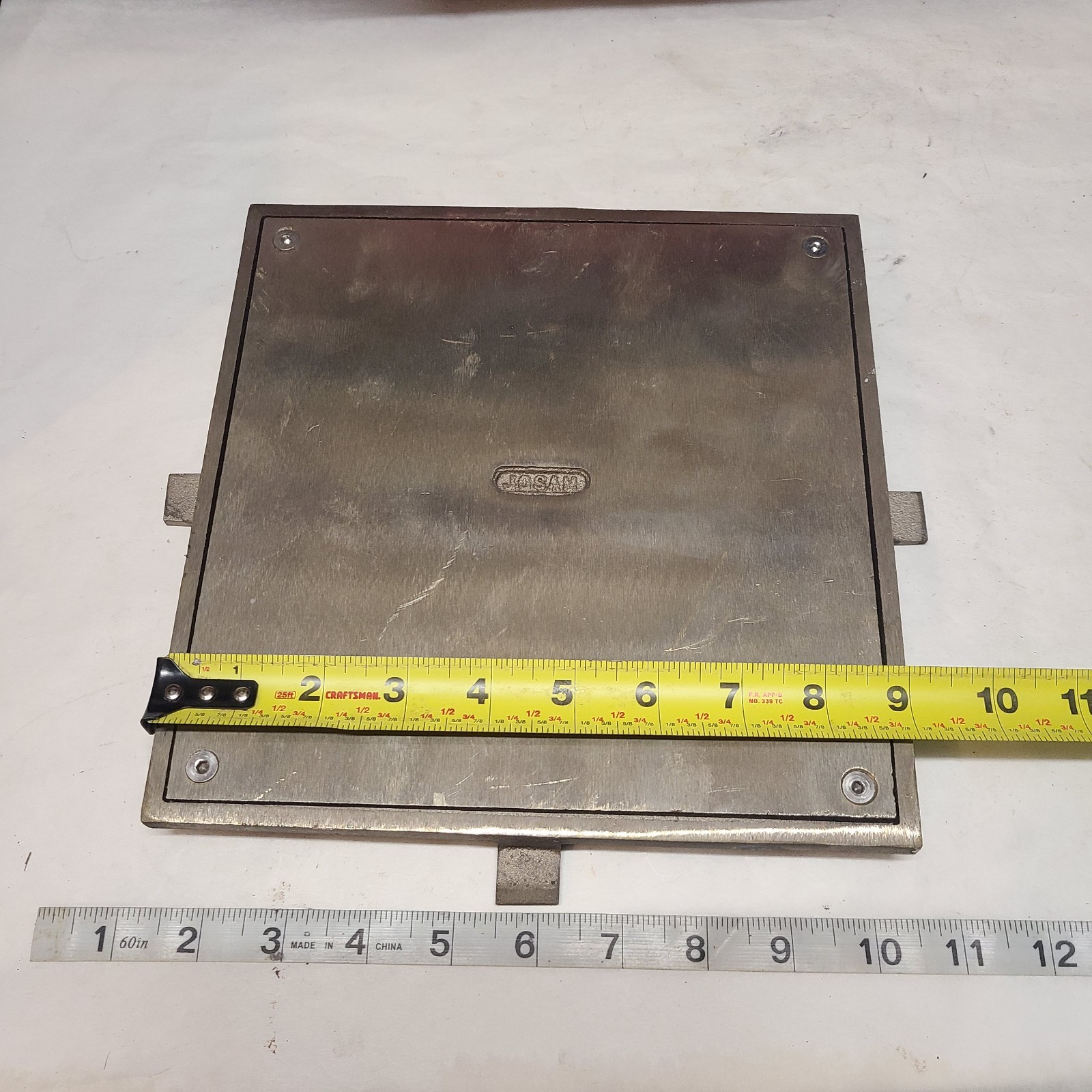 Josam 58640-C06 Series 9" x 9" Square Cast Nikaloy Access Frame gallery