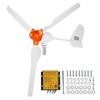 VEVOR 800W Wind Turbine Generator 12V 3-Blade Wind Turbine Kit & MPPT Controller gallery