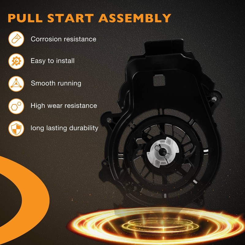 594062 Recoil Starter Pull Start Assembly For B&S 103m02 103m05 104m02 LawnMower gallery