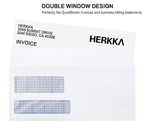 #9 Double Window Security Envelopes, No.9 Double Window Business 1000 Pack gallery