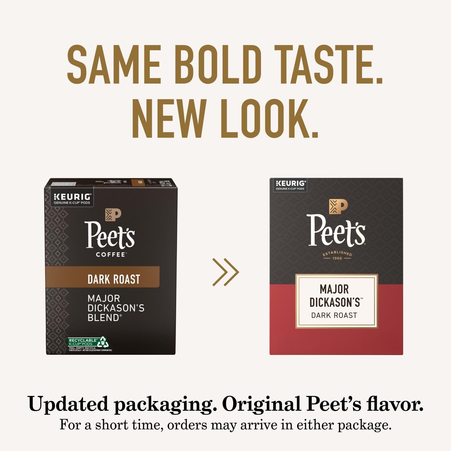 PEET'S COFFEE MAJOR DICKASON'S DARK ROAST COFFEE EXPIRES NEXT YEAR APRIL 2027 gallery