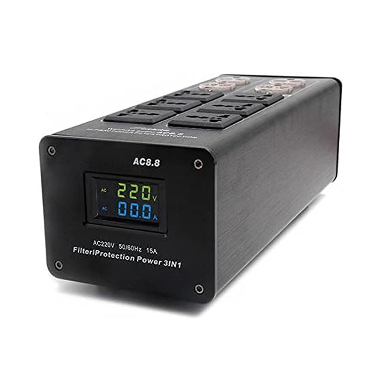 3000W 15A 100-240V AC8.8 Advanced Audio Power Purifier Filter AC Power Socket... gallery