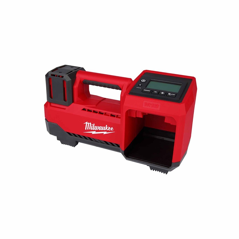 Milwaukee 18V M18 Cordless Compact Tire Inflator, On-Board Hose & Nozzle Storage gallery