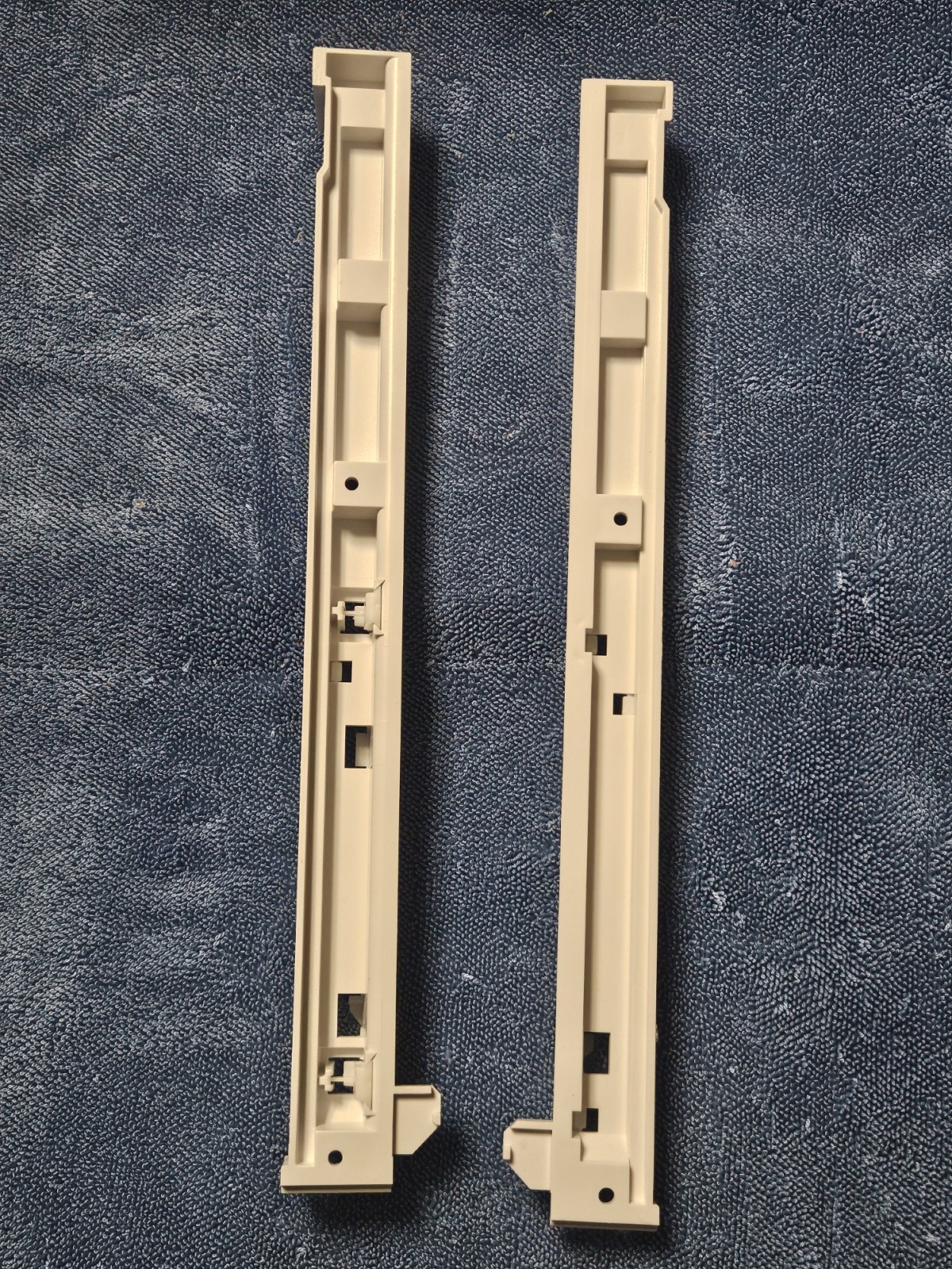 GE Refrigerator Crisper Drawer Rail Set WR72X239 WR72X240 WR720240 WR72X0239 R2 gallery