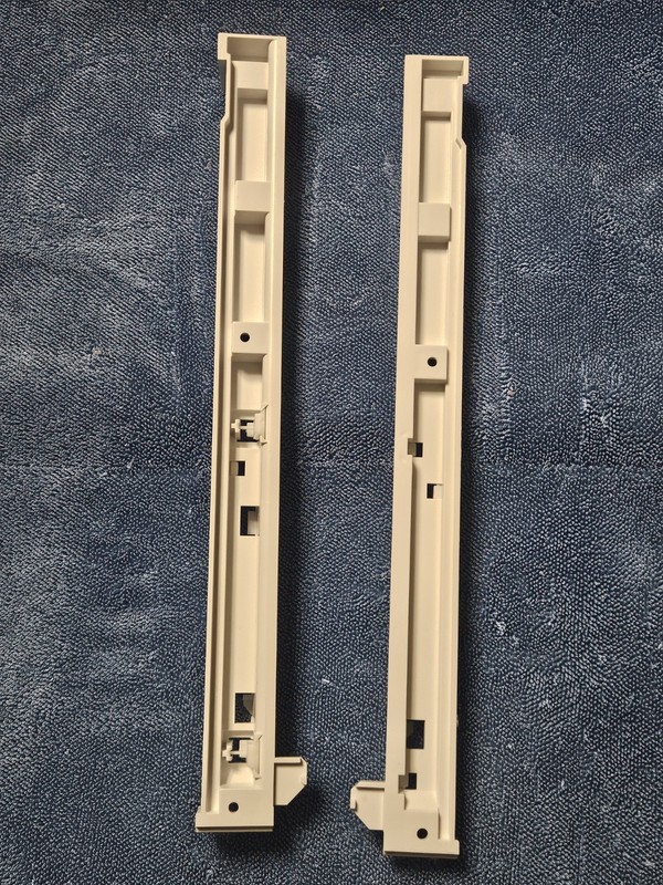 GE Refrigerator Crisper Drawer Rail Set WR72X239 WR72X240 WR720240 WR72X0239 R2 gallery