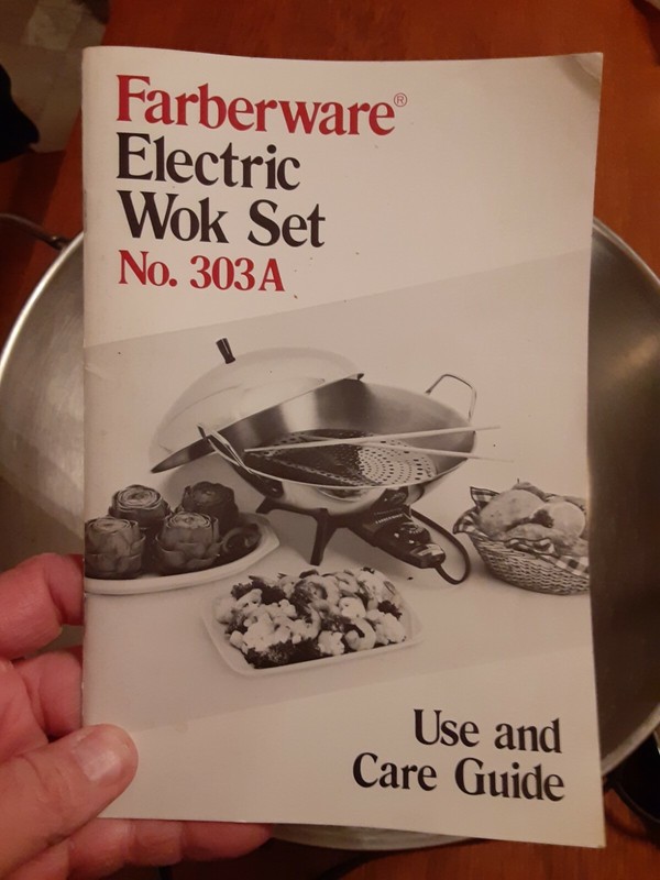 Farberware Electric Wok Set No. 303 A gallery
