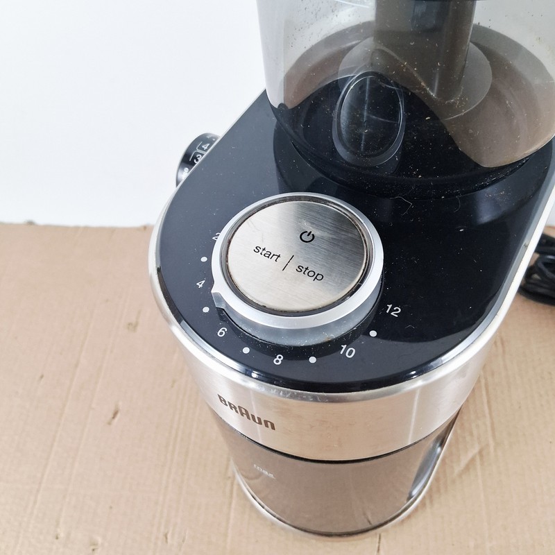 Braun Burr Coffee Grinder Stainless Steel Model KG 7070 gallery