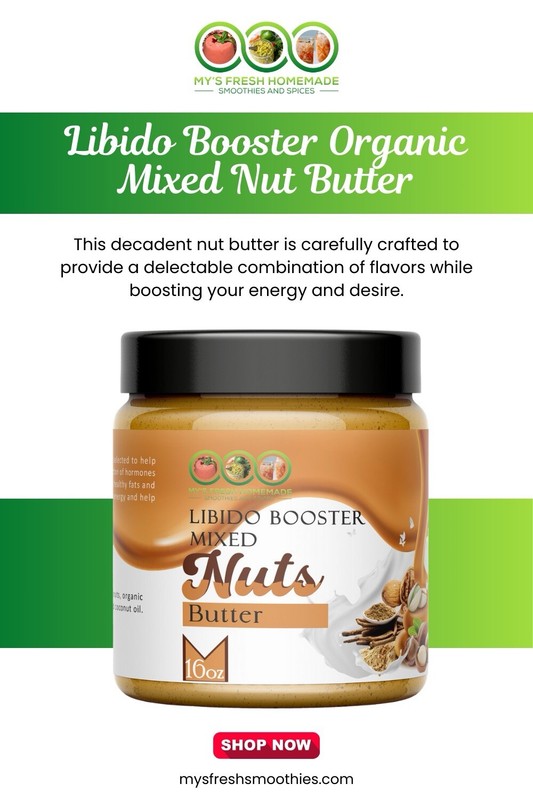 Handcrafted Libido Booster Organic Nut Butter - Ignite Your Passion! 16 Oz gallery