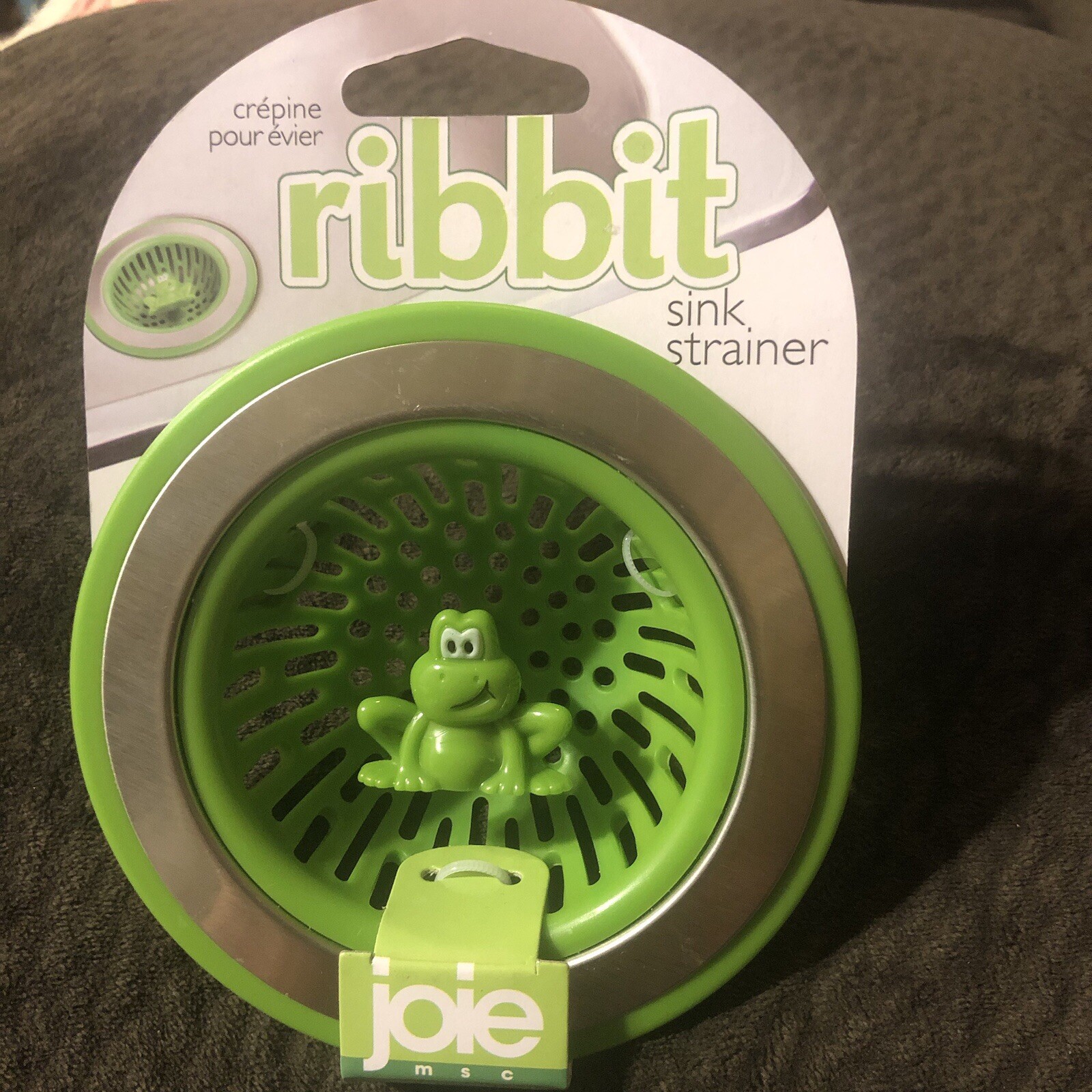 Joie Ribbit Frog Sink Strainer Stainless Steel And ABS Plastic gallery