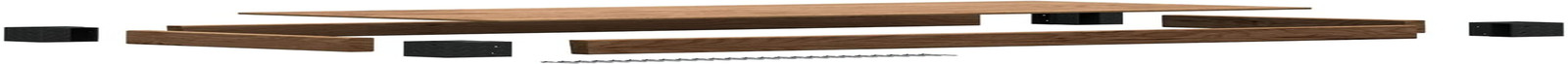 HyLoft Heavyweight 2x4 DIY Single Shelf Kit - Gray gallery