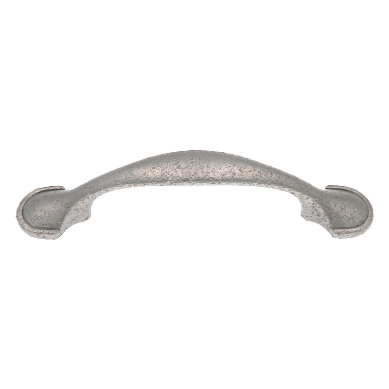 20 Pack Ancient Treasures C029SAT Rustic Satin Chrome 3"cc Cabinet Handle Pulls gallery
